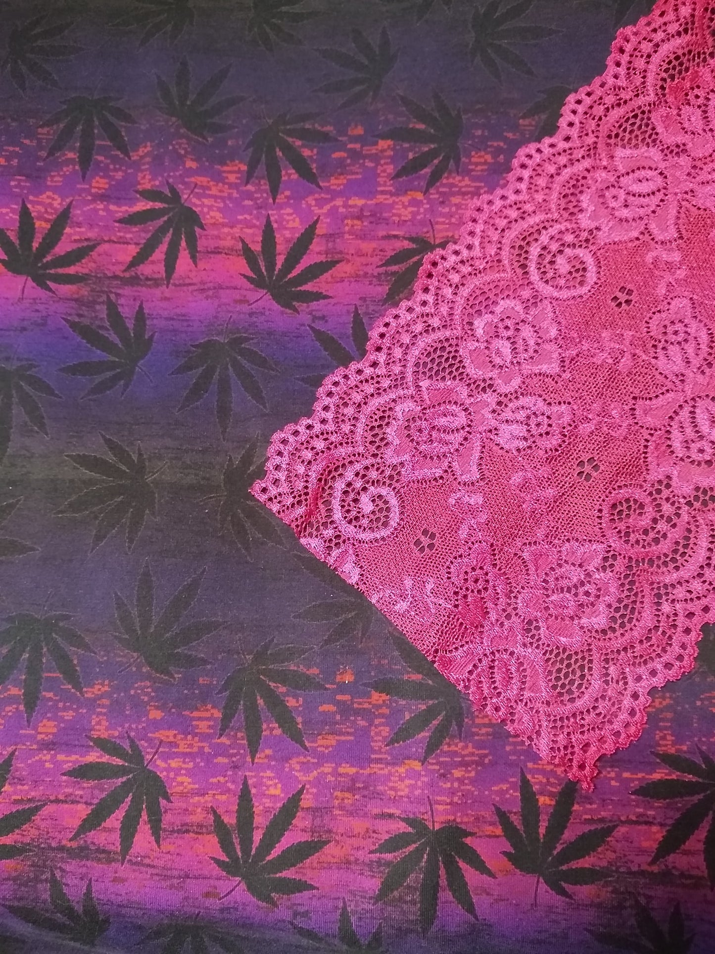 Glitched Out Lace Back Pantydrawls by Rolling Stop Creations sold by Rolling Stop Creations