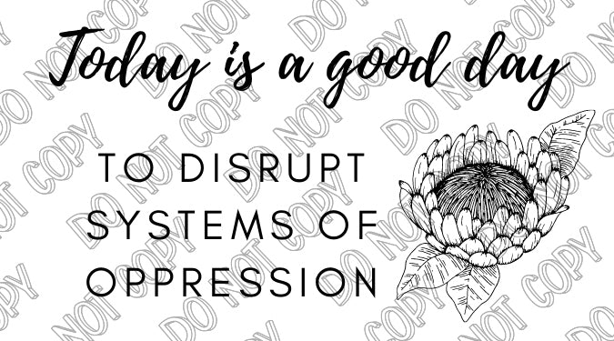 Today Is A Good Day Sticker by Rolling Stop Creations sold by Rolling Stop Creations Stickers