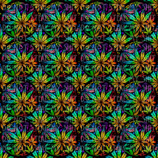 Stained Glass Strain Slouchy Beanie