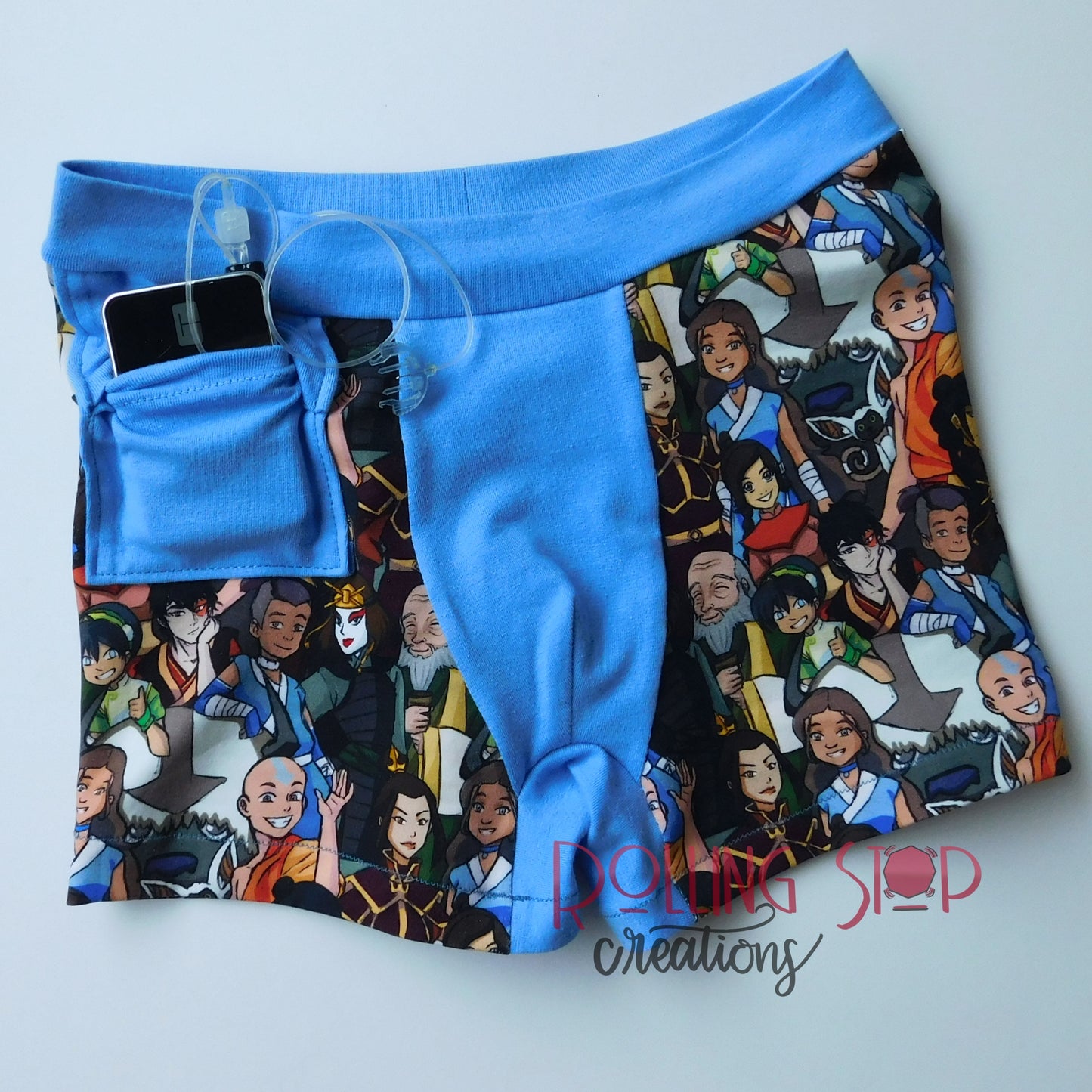 Purple Kids' Unisex Athletic Boxer Briefs by Rolling Stop Creations sold by Rolling Stop Creations Everyday Jundies - K