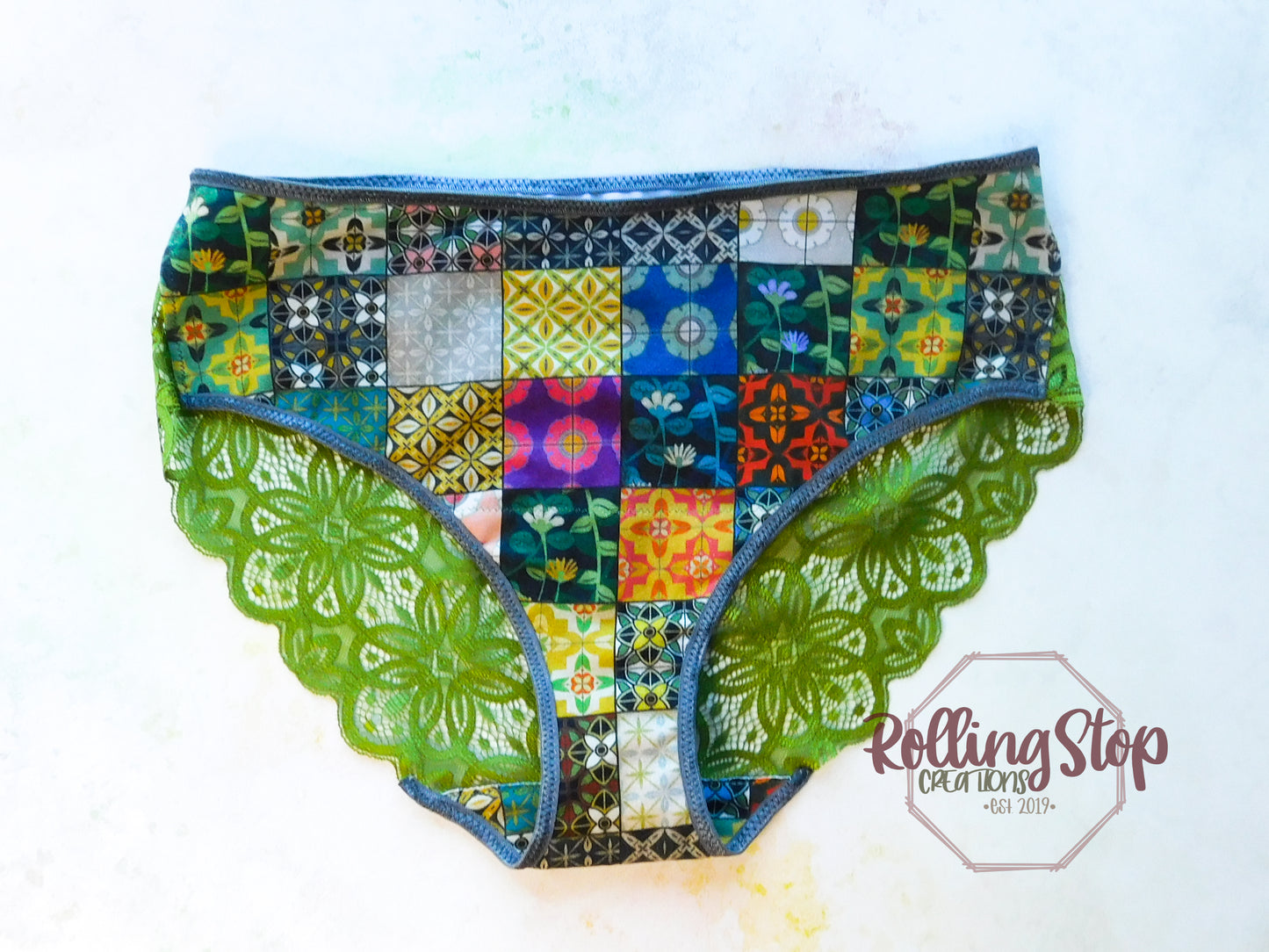 Lord, THAT Linoleum Lace Back Pantydrawls by Rolling Stop Creations sold by Rolling Stop Creations