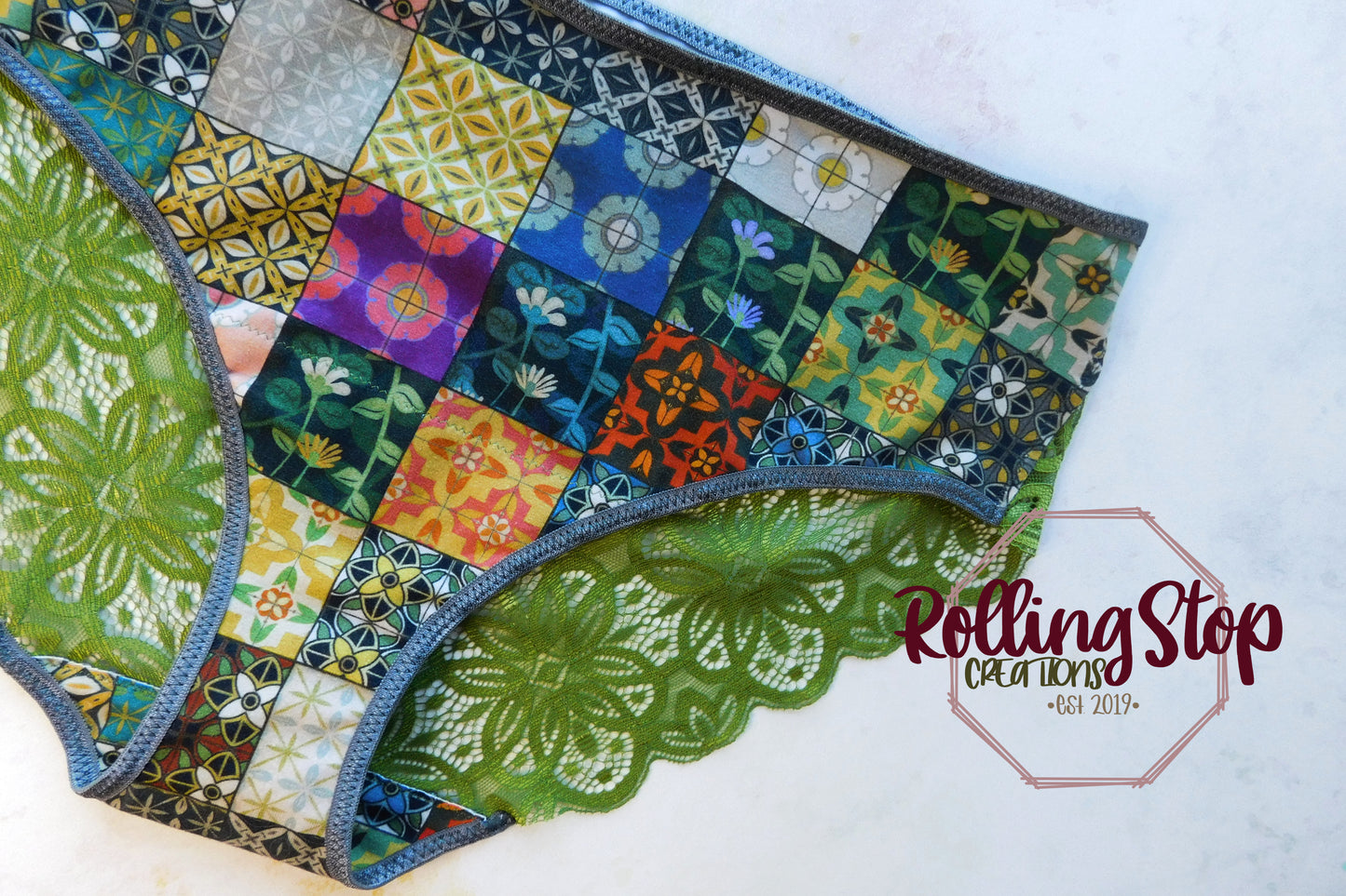 Lord, THAT Linoleum Lace Back Pantydrawls by Rolling Stop Creations sold by Rolling Stop Creations
