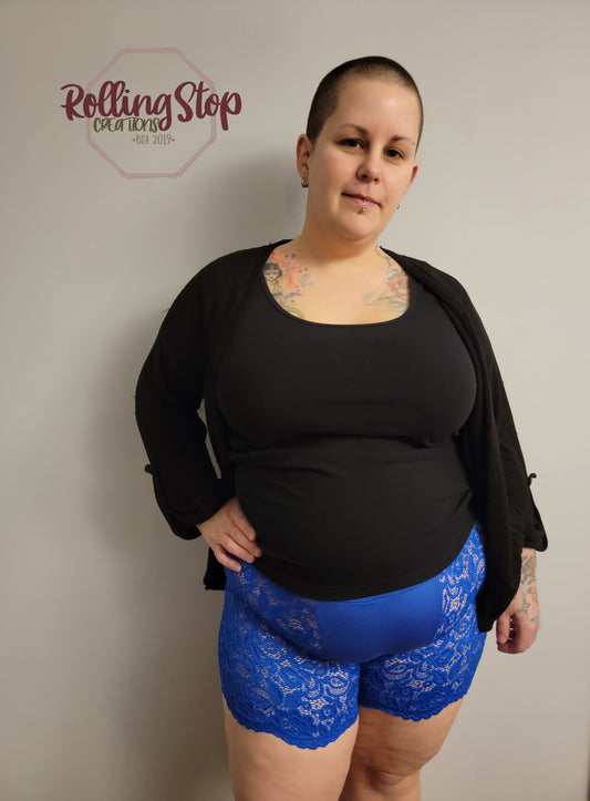 Sonnet Lace Boxers by Rolling Stop Creations sold by Rolling Stop Creations 