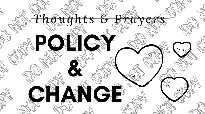 Policy and Change Sticker by Rolling Stop Creations sold by Rolling Stop Creations Stickers