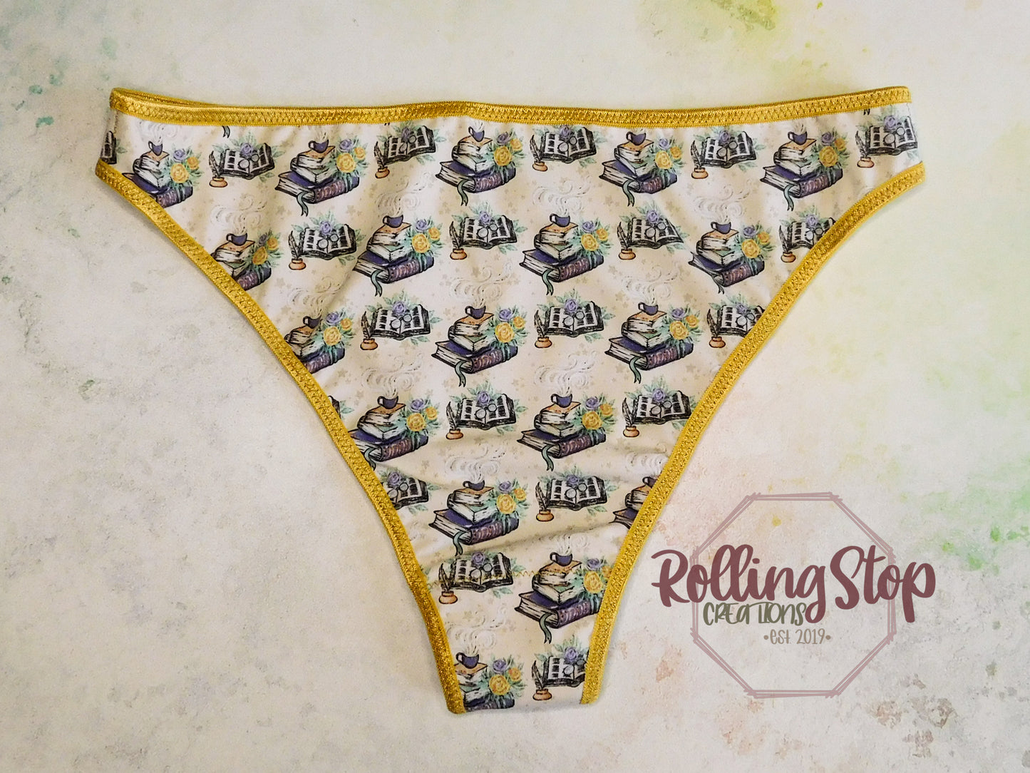 Read Me Lace Back Pantydrawls by Rolling Stop Creations sold by Rolling Stop Creations Lace - Lingerie - Panties - Pant