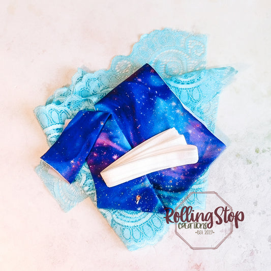 Elara Galaxy Lace Back Pantydrawls by Rolling Stop Creations sold by Rolling Stop Creations Lace - Lingerie - Panties