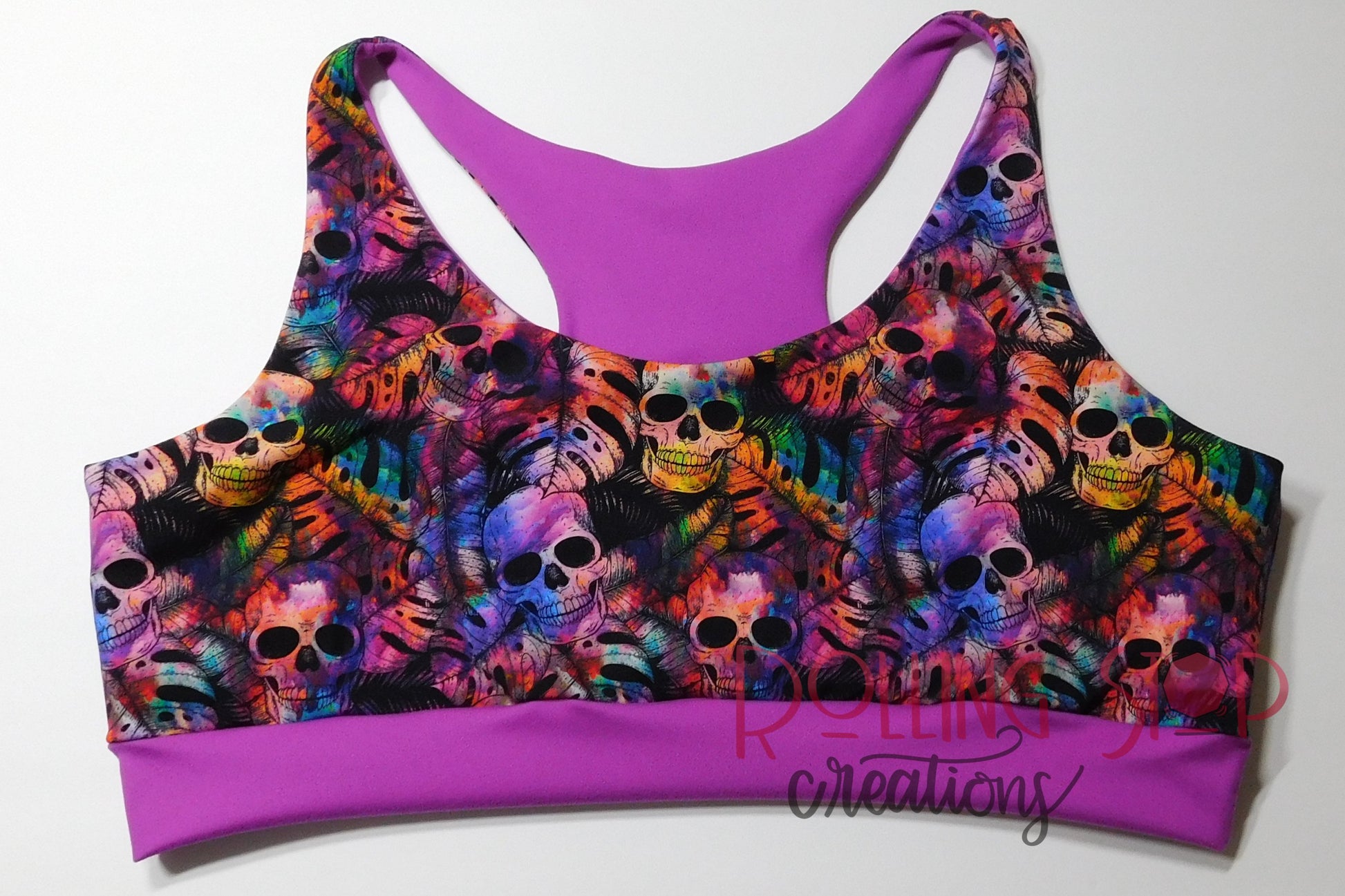 Drink Me Comfy Bra by Rolling Stop Creations sold by Rolling Stop Creations 