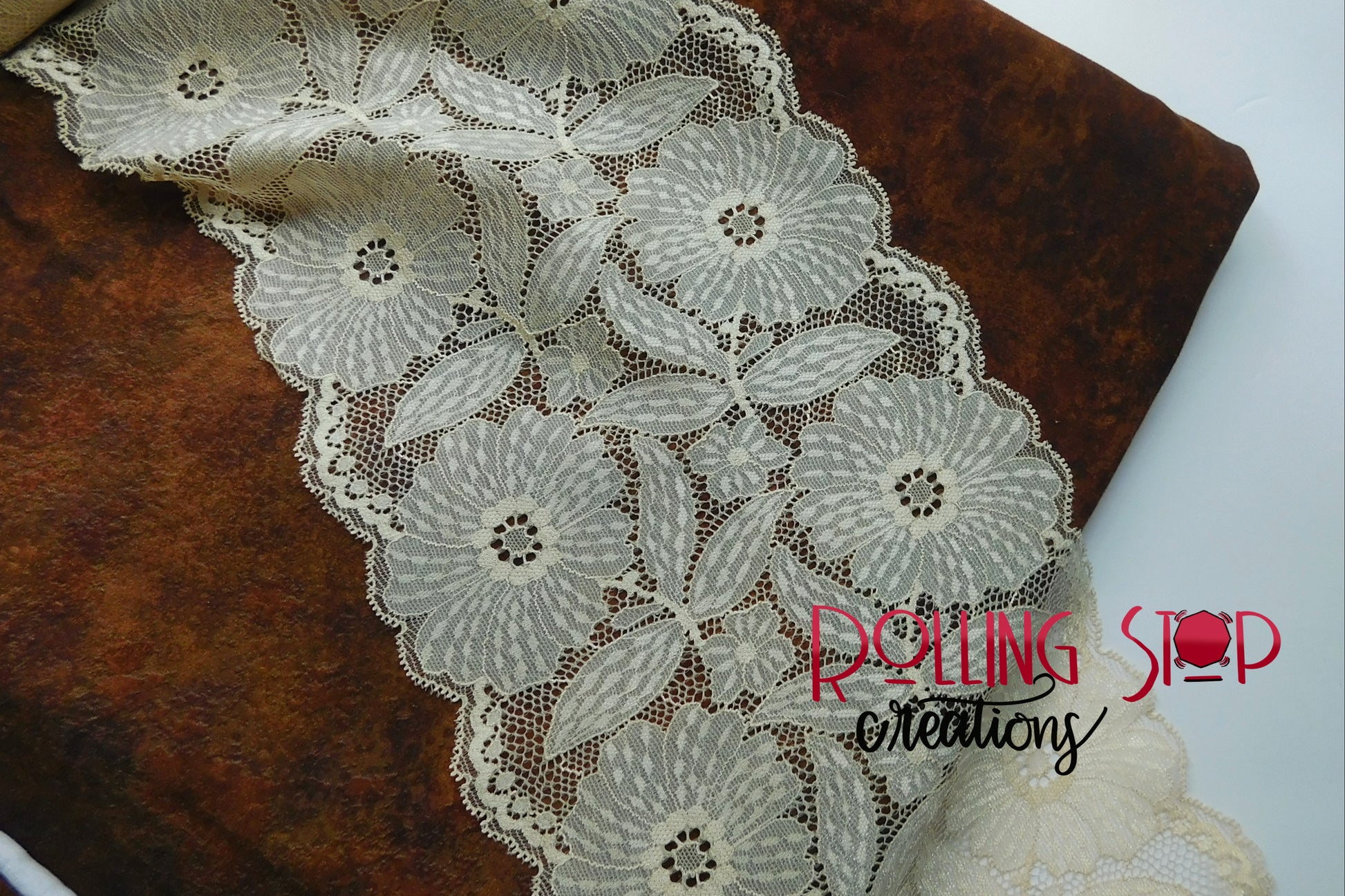 Leather Print Lace Back Pantydrawls by Rolling Stop Creations sold by Rolling Stop Creations 