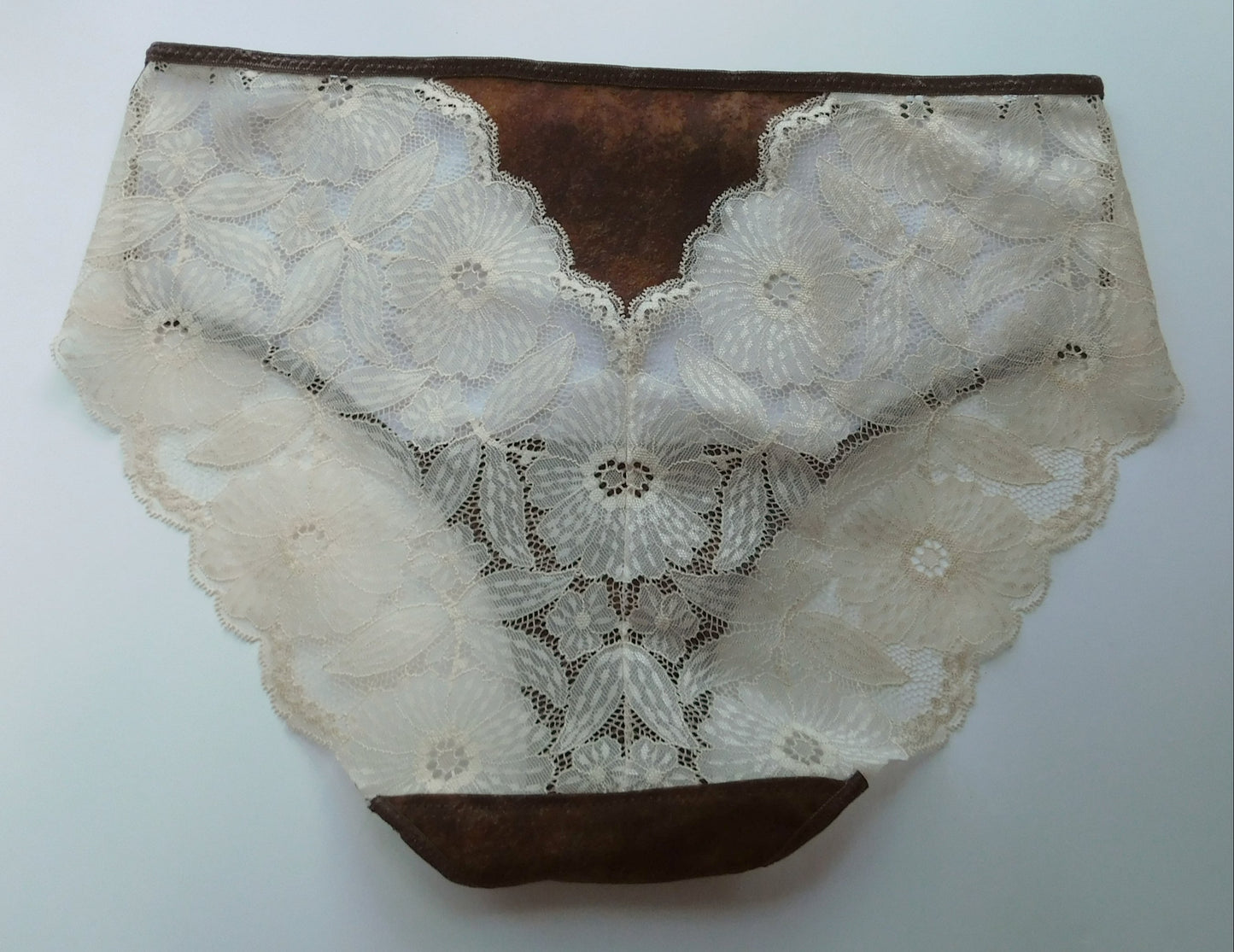 Rainbow Powder Lace Back Pantydrawls by Rolling Stop Creations sold by Rolling Stop Creations 