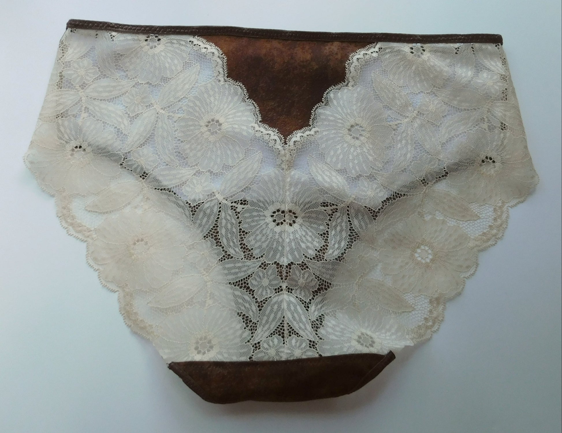 Ocean Galaxy Lace Back Pantydrawls by Rolling Stop Creations sold by Rolling Stop Creations Lace - Lingerie - Panties