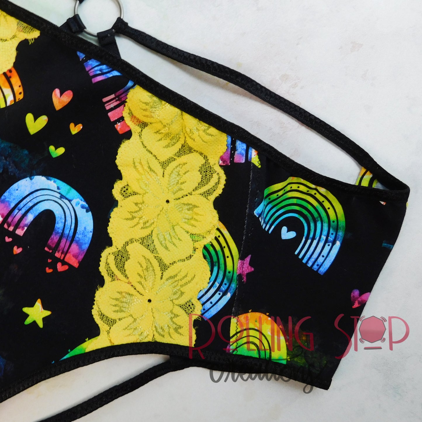 PrideBow Ring Of Desire Jundies by Rolling Stop Creations sold by Rolling Stop Creations Lace - Lingerie - Panties - Un