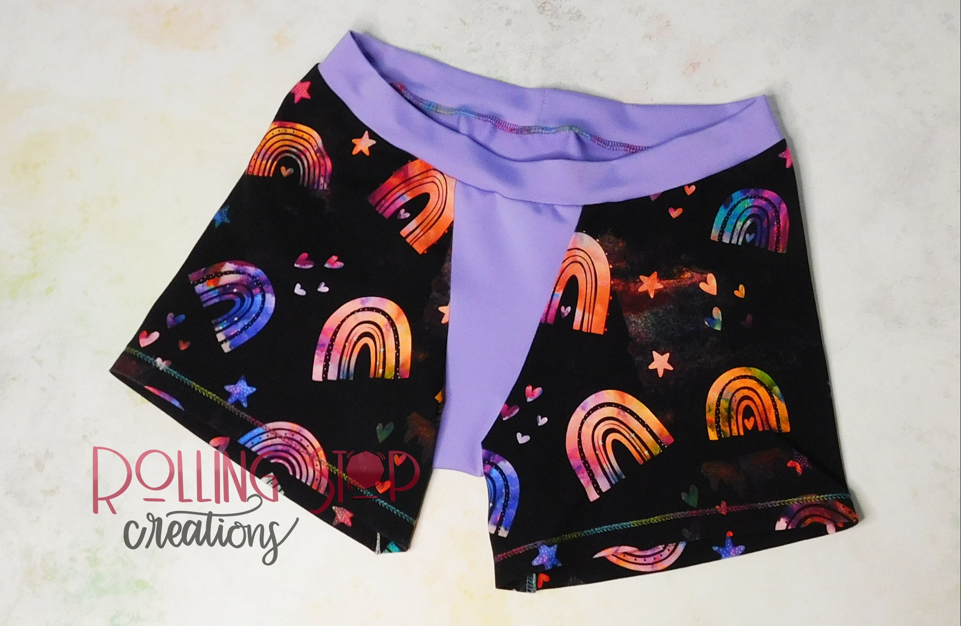 Powder Rainbows Everyday Jundies by Rolling Stop Creations sold by Rolling Stop Creations Everyday Jundies