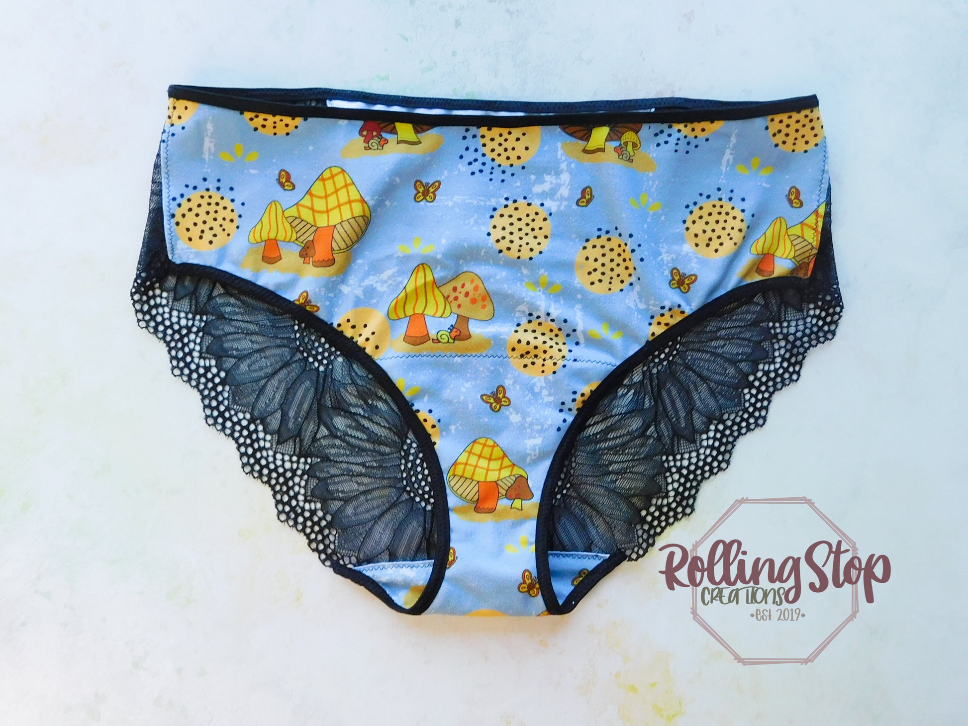 Shrooms For Dinner Comfy Bra by Rolling Stop Creations sold by Rolling Stop Creations Accessories - Comfy Bra - Comfy C