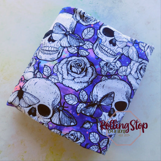 Royalty Skulls & Moths Comfy Bra by Rolling Stop Creations sold by Rolling Stop Creations Accessories - Comfy Bra - Com