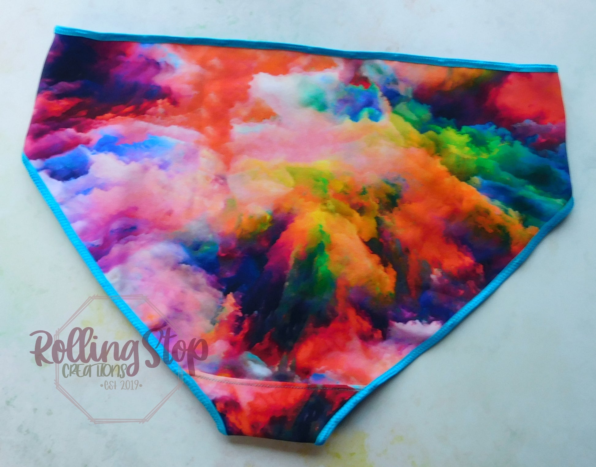 Rainbow Powder Everyday Jundies by Rolling Stop Creations sold by Rolling Stop Creations Everyday Jundies - Panties - U