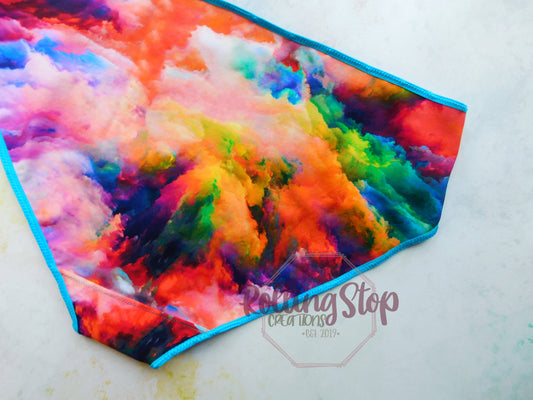 Rainbow Powder Everyday Jundies by Rolling Stop Creations sold by Rolling Stop Creations Everyday Jundies - Panties - U