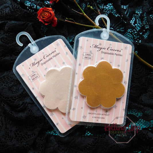 Disposable Floral Pasties by Rolling Stop Creations sold by Rolling Stop Creations Accessories - Boutique - Comfy Bra