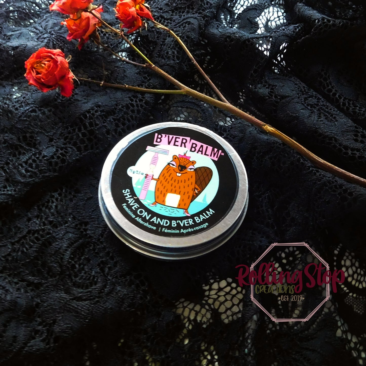 B'ver Balm by Walton Wood Farm Corp. sold by Rolling Stop Creations Boutique - Event - Faire - Gift - Skincare