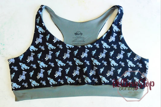Bite Me Comfy Bra by Rolling Stop Creations sold by Rolling Stop Creations Accessories - Comfy Bra - Comfy Clothes - Gi
