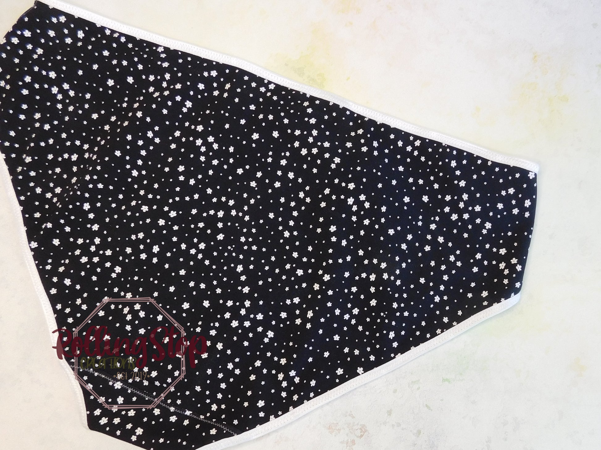 Black Teeny Floral Everyday Jundies by Rolling Stop Creations sold by Rolling Stop Creations Everyday Jundies - Panties