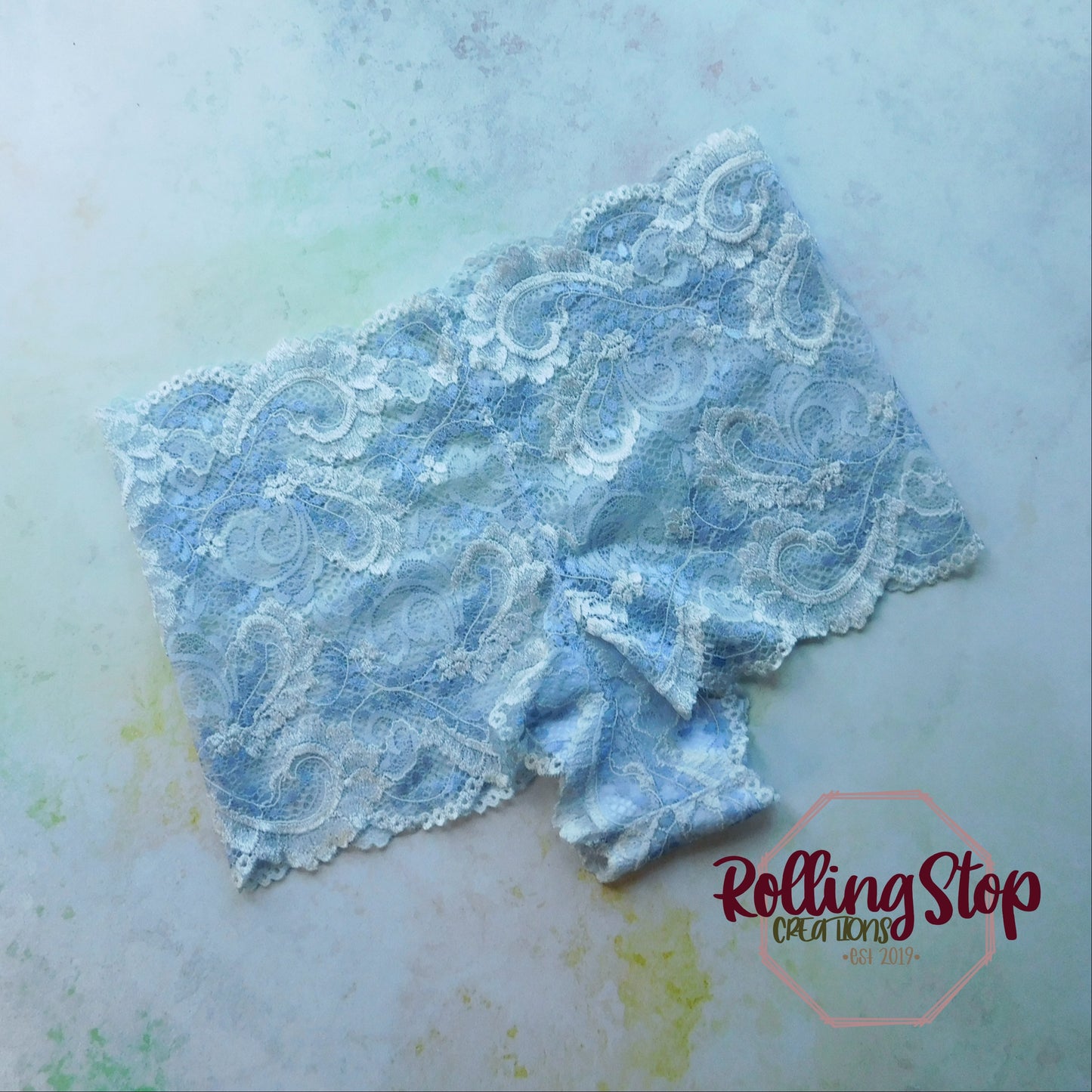 Flora Cheeky Lace Pantydrawls by Rolling Stop Creations sold by Rolling Stop Creations Jundies - Lingerie - Panties - P