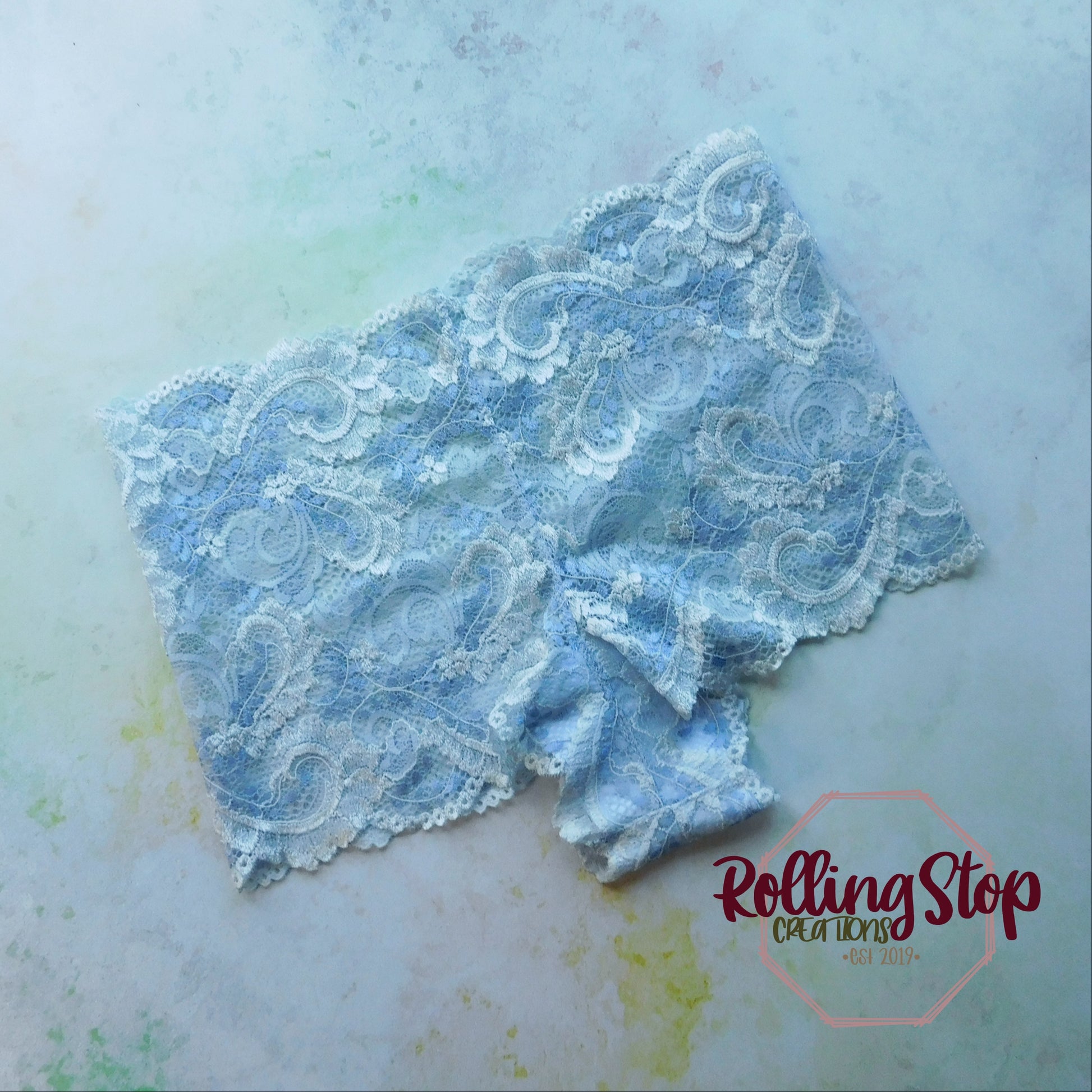 Flora Cheeky Lace Pantydrawls by Rolling Stop Creations sold by Rolling Stop Creations Jundies - Lingerie - Panties - P