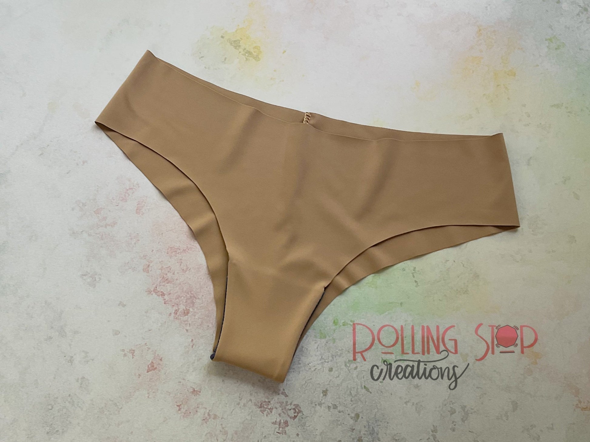 No Show Undies - Olive by Rolling Stop Creations sold by Rolling Stop Creations Athletic - Comfy Bra - Comfy Clothes