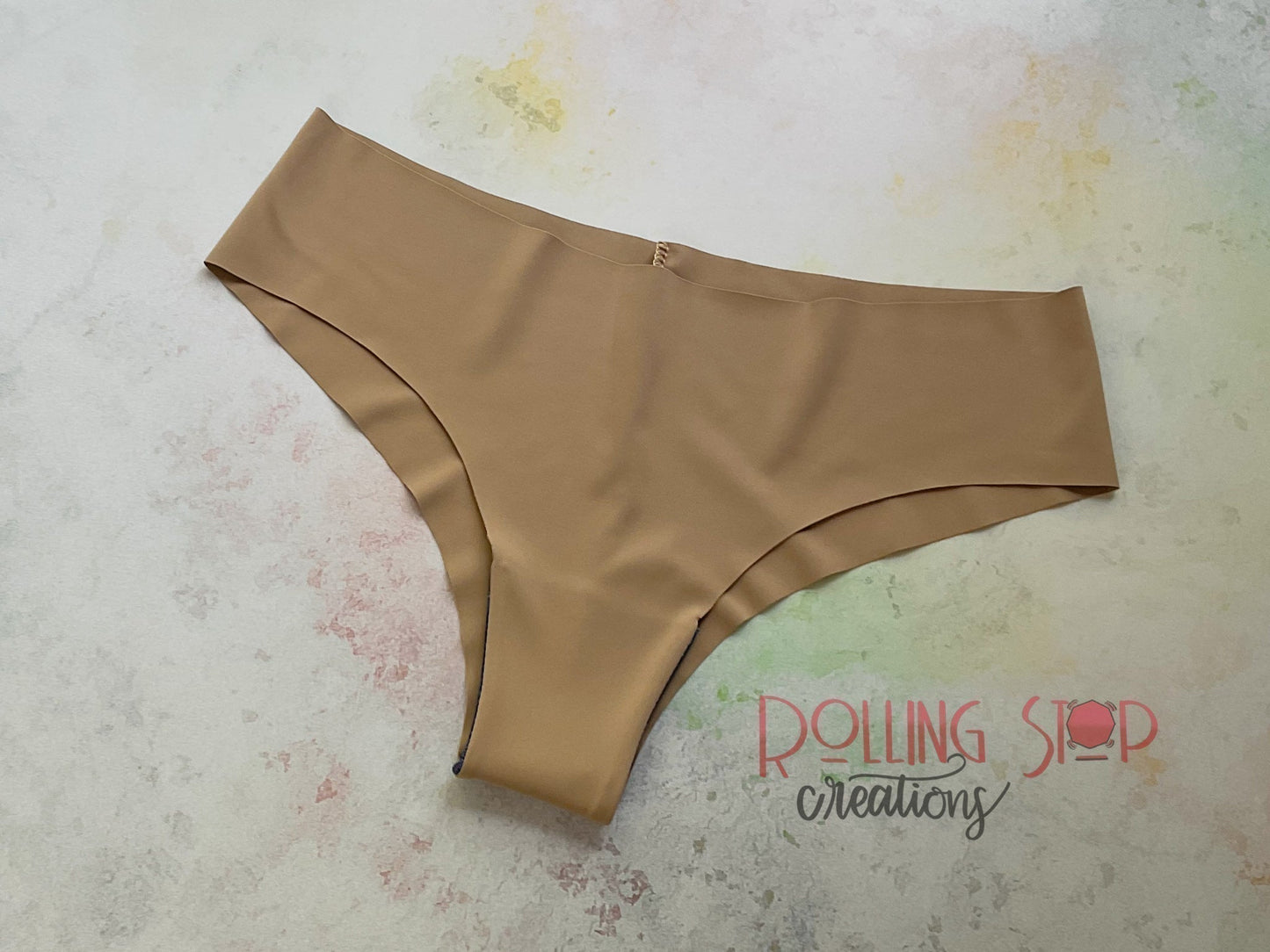 No Show Undies - White by Rolling Stop Creations sold by Rolling Stop Creations Athletic - Comfy Bra - Comfy Clothes