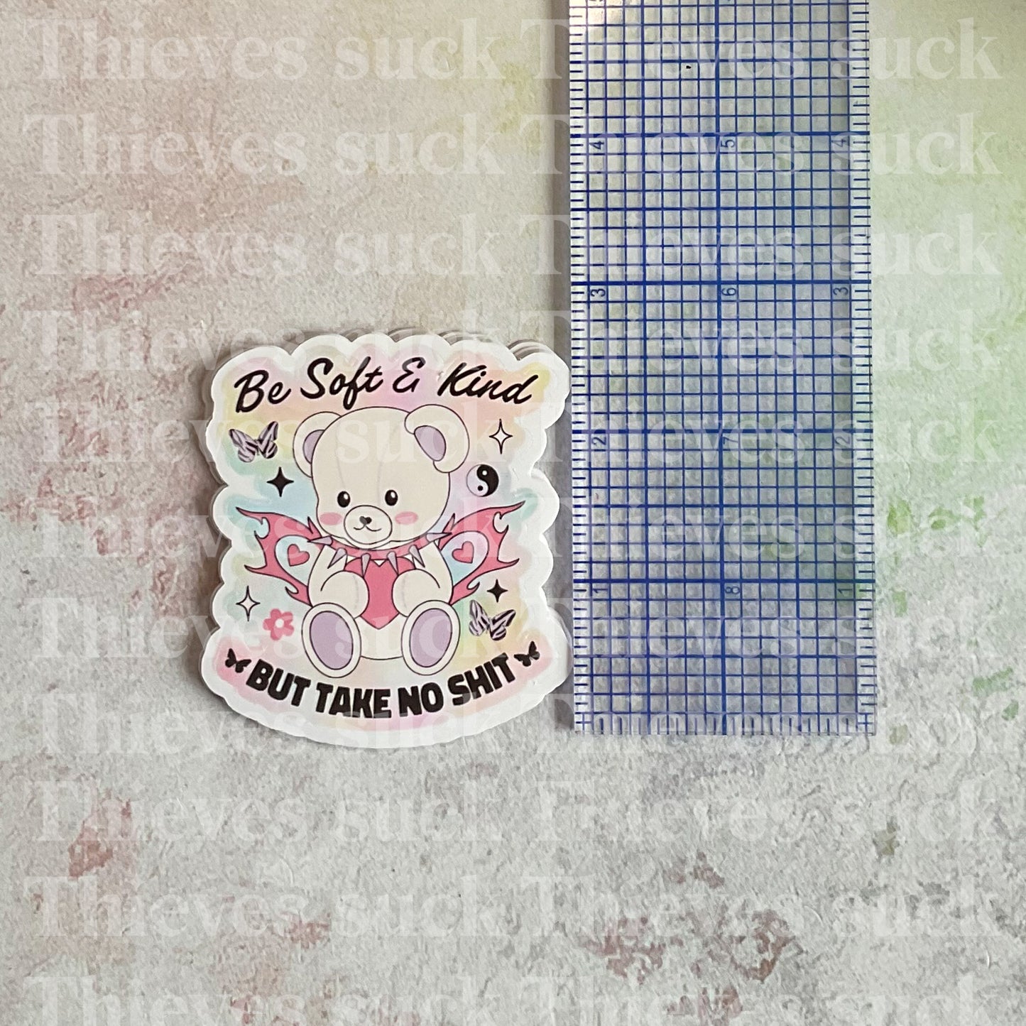 Be Soft & Kind Vinyl Sticker