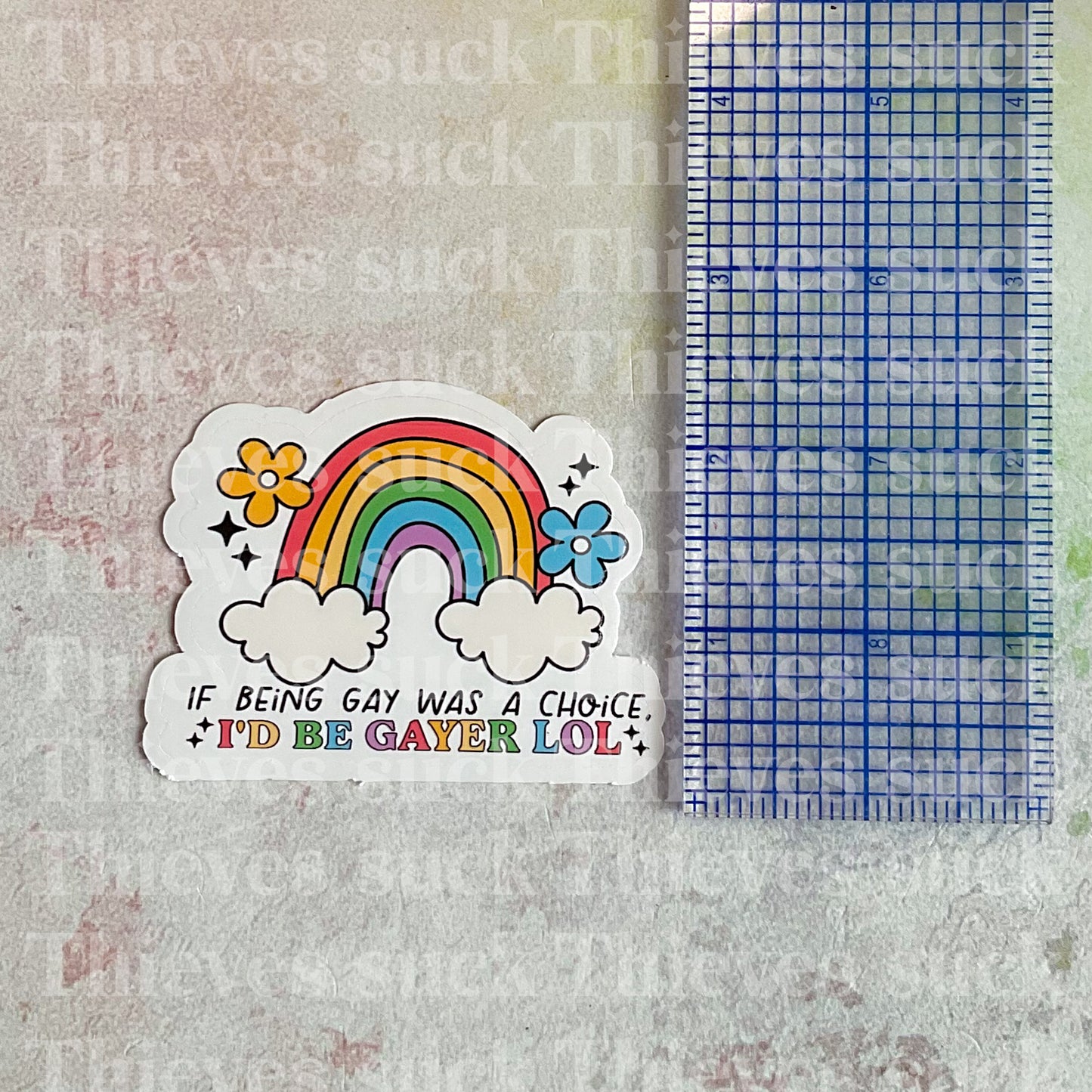 More Gay! Vinyl Sticker