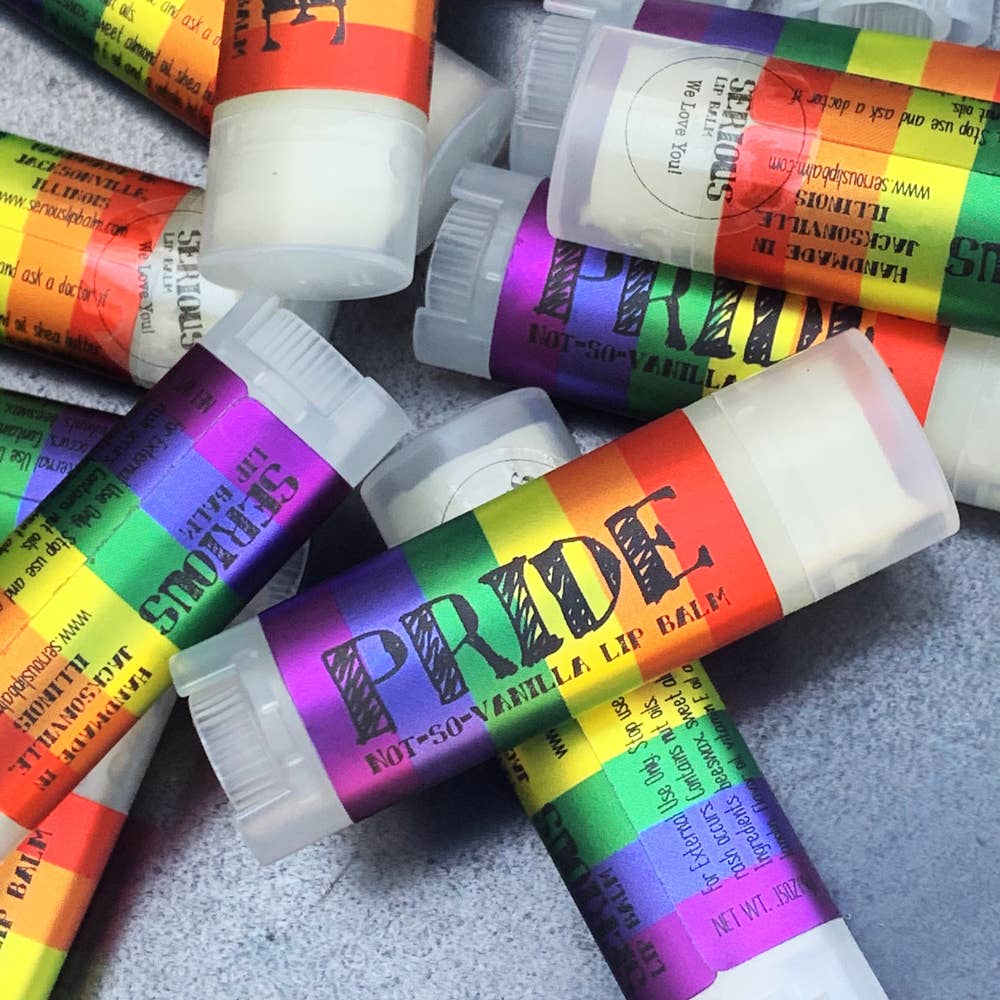 Limited Edition PRIDE Balms by Serious Lip Balm sold by Rolling Stop Creations Boutique - Event - Gift - Lip